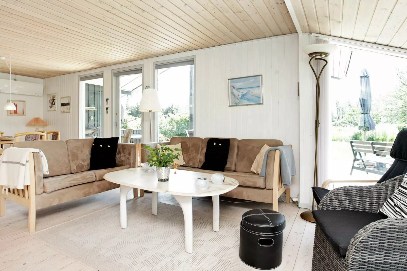 Inspirerend vakantiehuis in Jutland met terras-Binnen