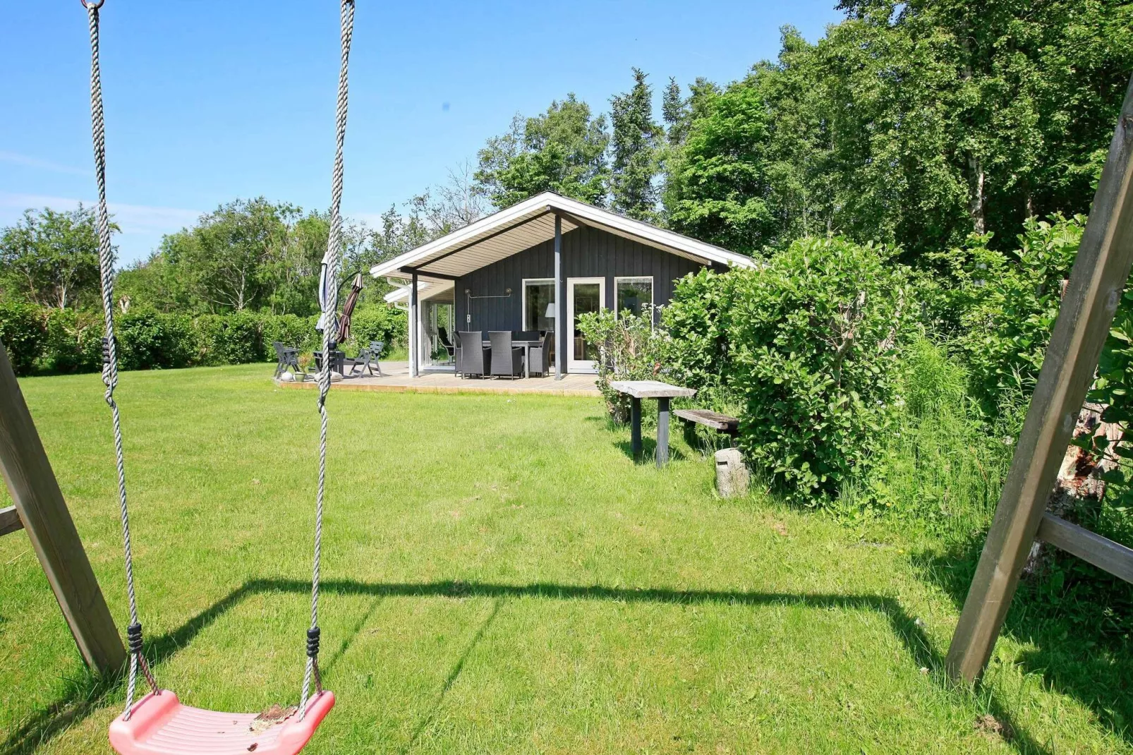 Inspirerend vakantiehuis in Jutland met terras-Uitzicht