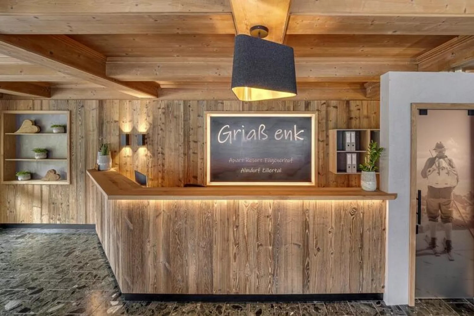 Apart Resort Fügenerhof  - 5-Raum Typ 6-Hal-ontvangst