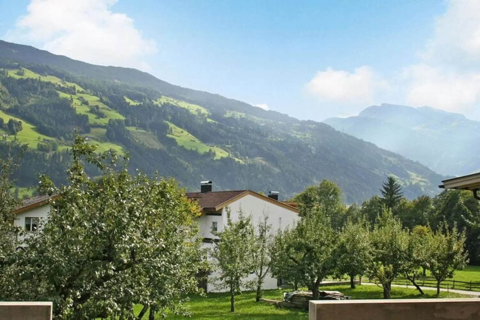 Ferienwohnung Keiler Aschau-Uitzicht zomer