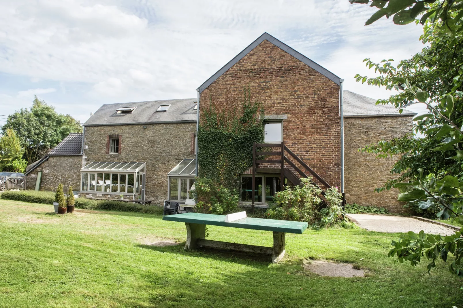 Villa Borlon-Buitenkant zomer