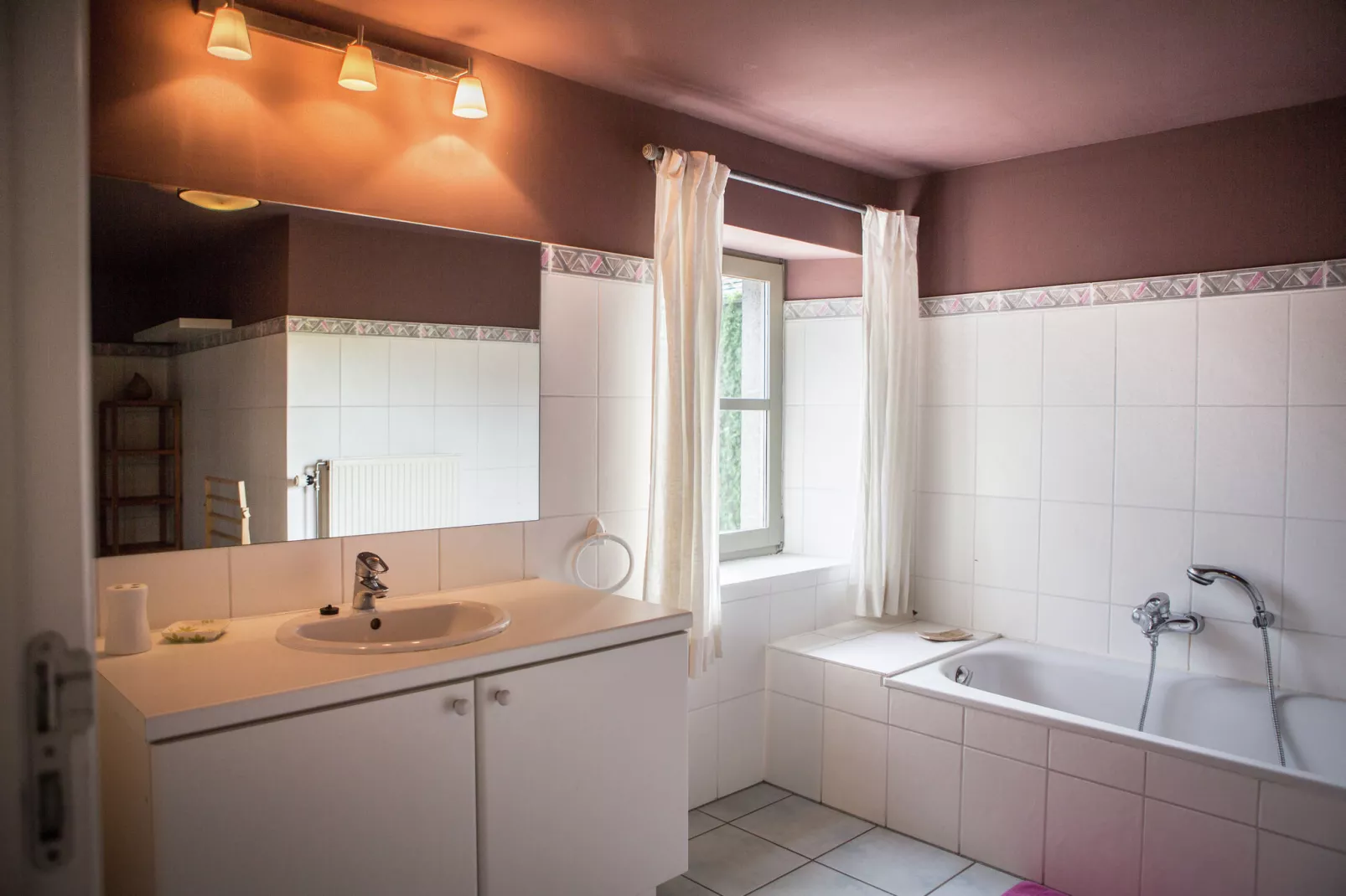 Villa Borlon-Badkamer
