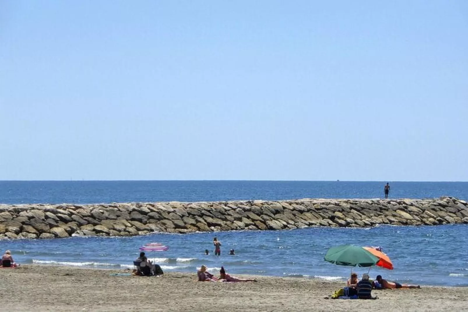 Doppelhaushälfte in Saintes-Maries-de-la-Mer / LOU CEOU-Gebieden zomer 1km