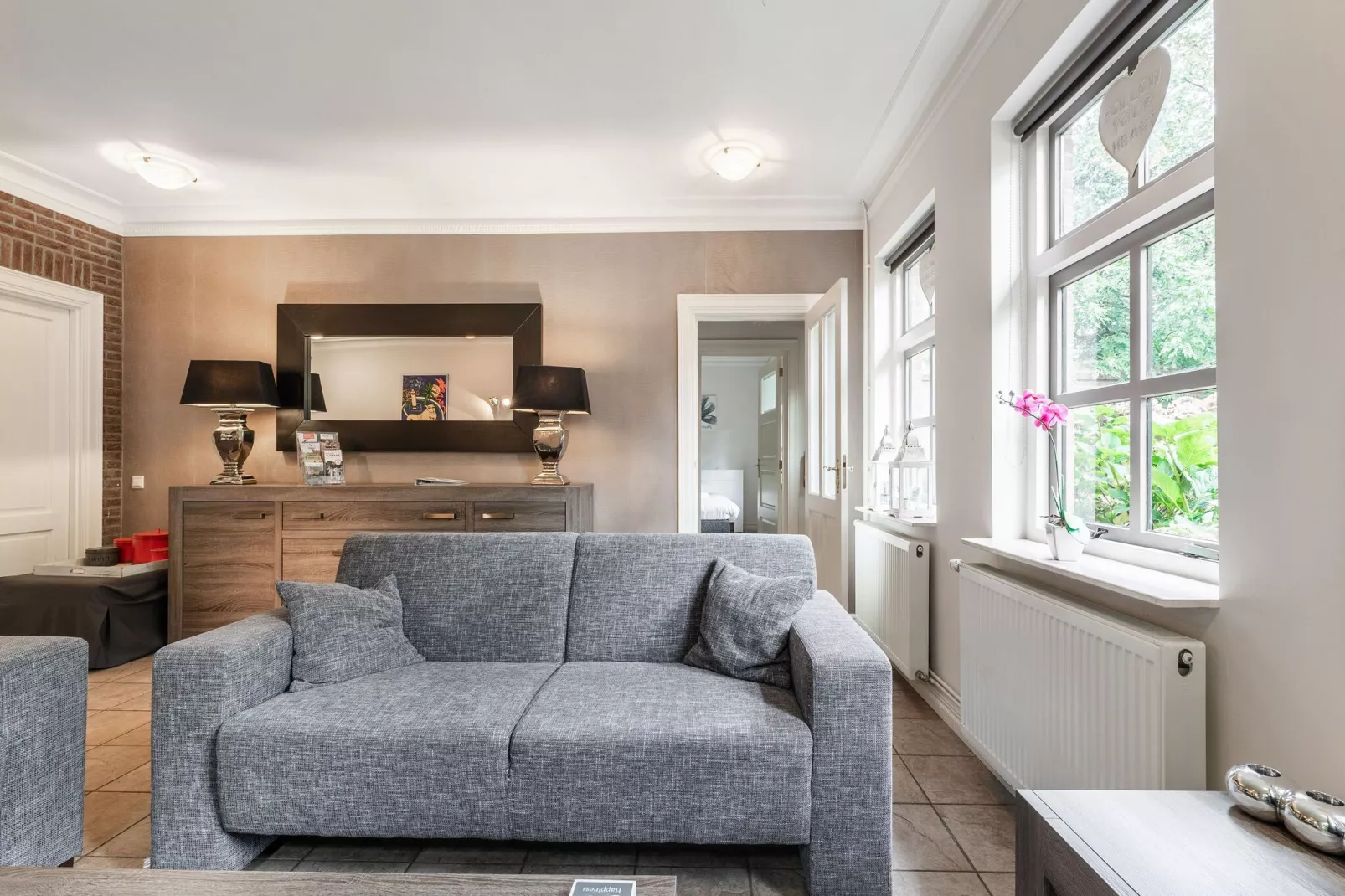 Landgoed Anna's Parck - appartement 2 - Woonkamer