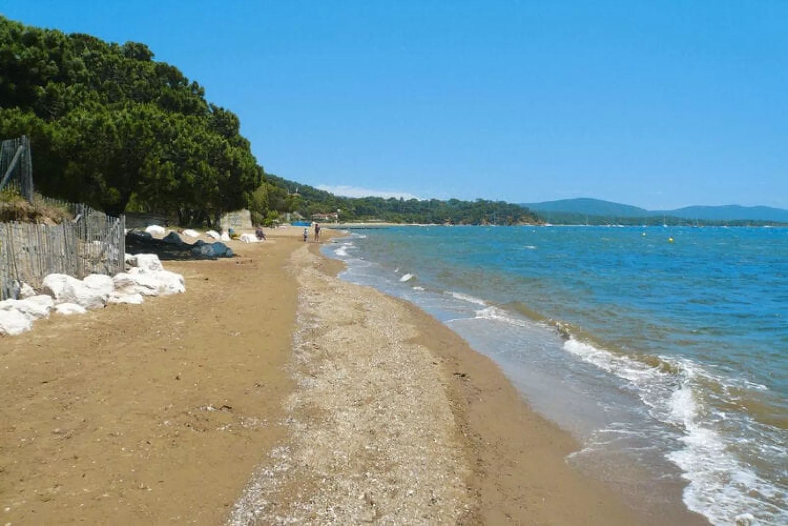 Residence du Bailli Rayol-Canadel-sur-Mer-Apt 2/4 pers RDJ vue jardin-Gebieden zomer 1km