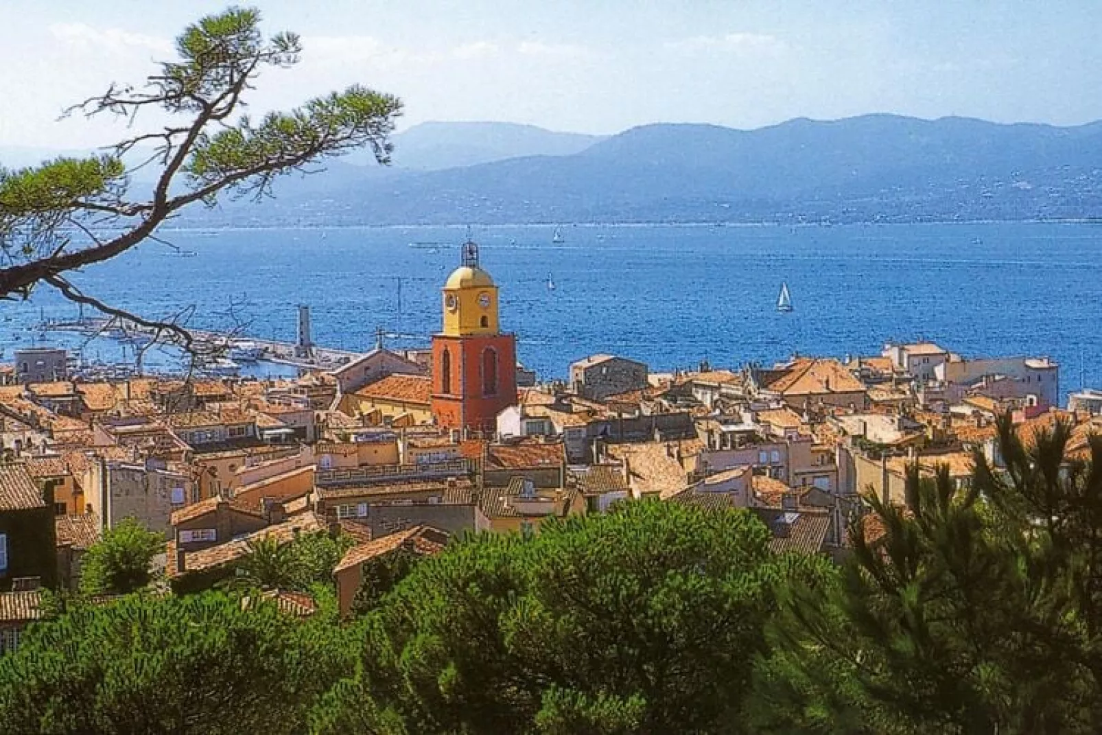 Residence du Bailli Rayol-Canadel-sur-Mer-Apt 2/4 pers RDJ vue jardin-Gebieden zomer 20km