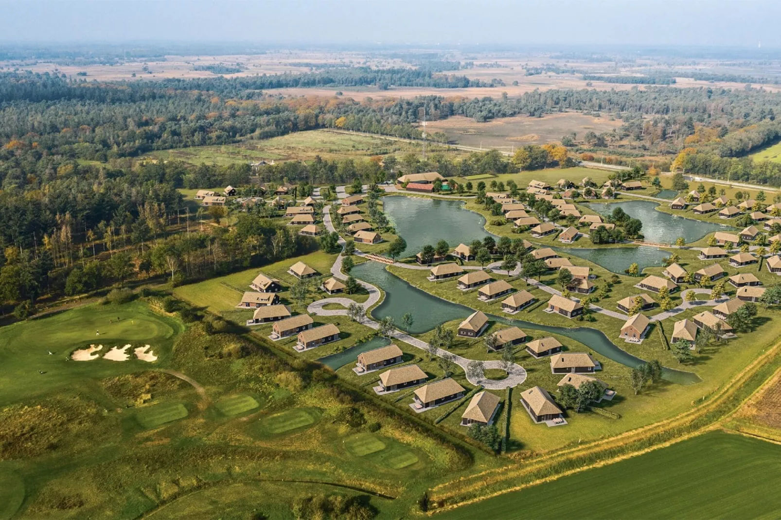 Vakantiepark De Heihorsten 1-Gebieden zomer 1km