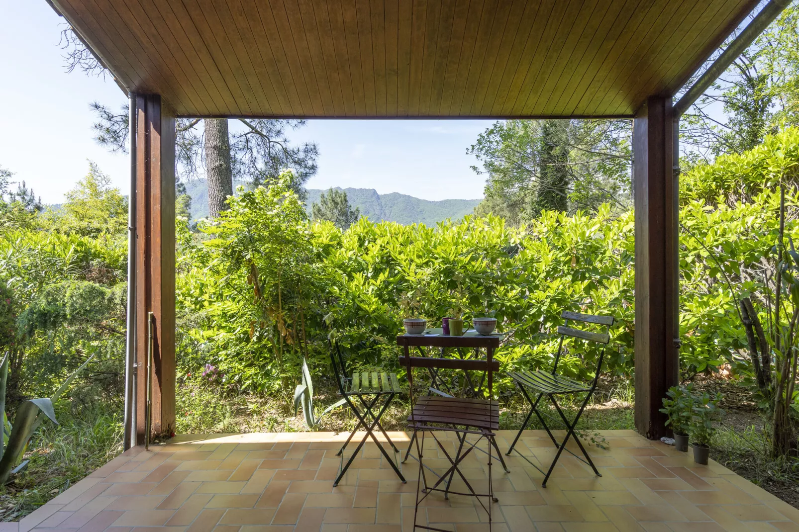 Villa Les Mûriers-Terrasbalkon