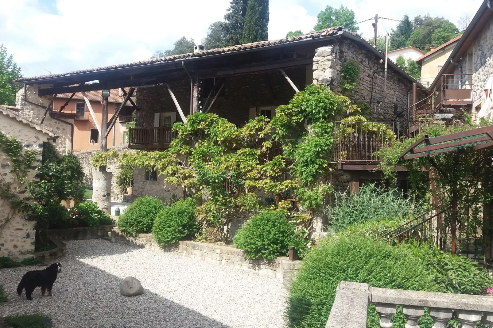 Appartement - La Feniere-Uitzicht zomer