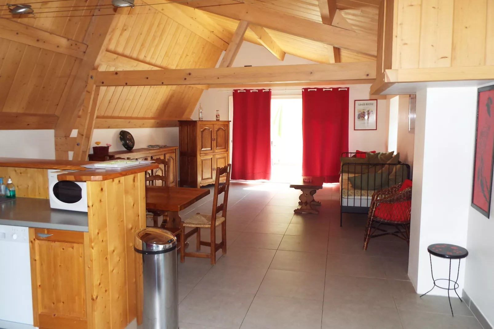 Appartement - La Feniere-Woonkamer