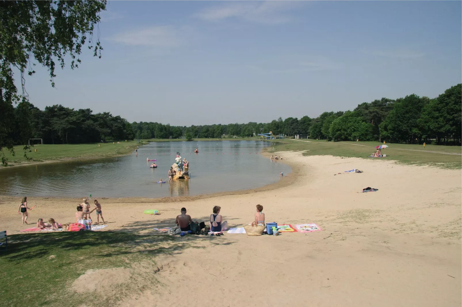 Bospark 't Wolfsven 5-Gebieden zomer 1km