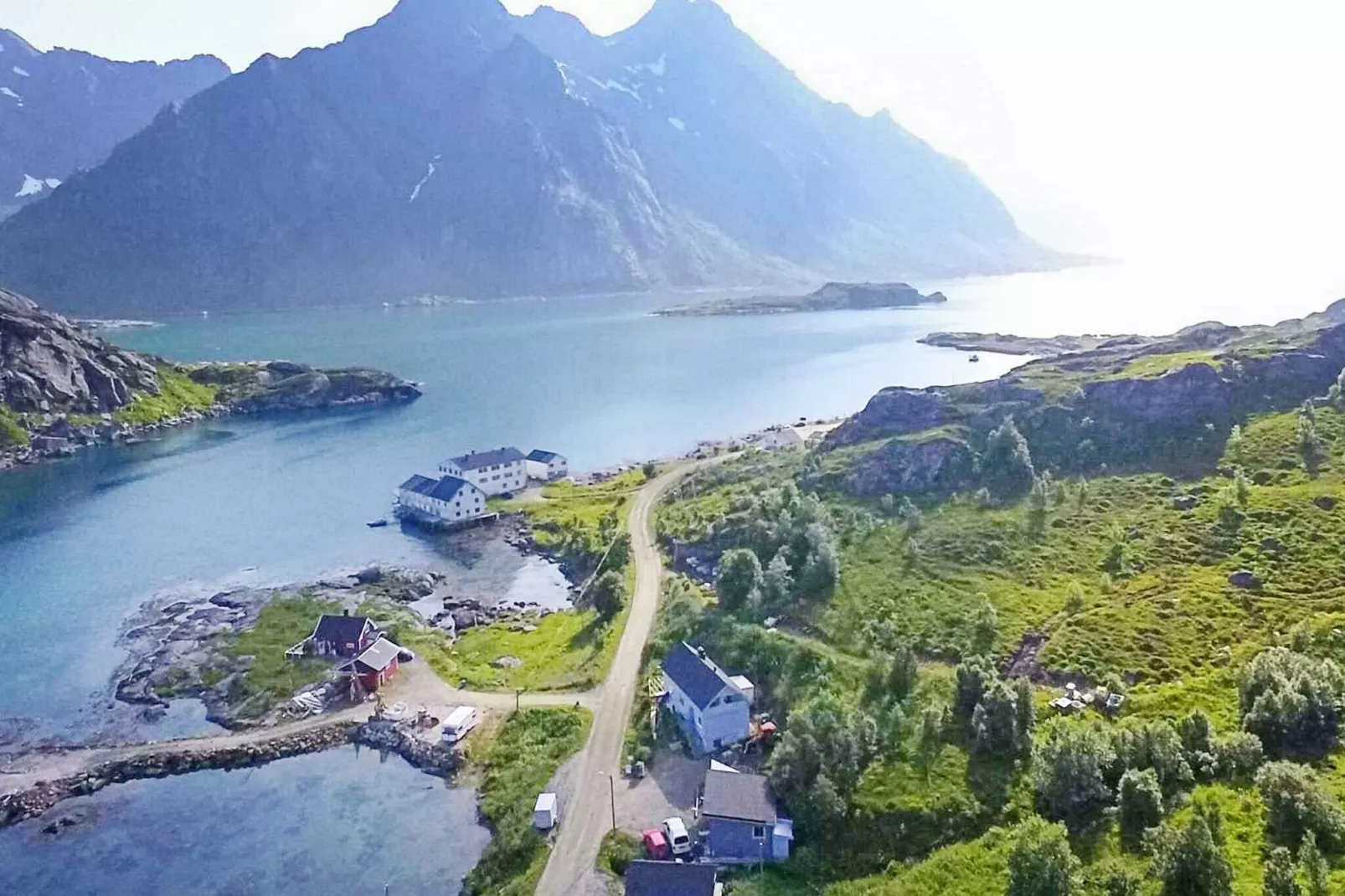6 persoons vakantie huis in Bøstad-By Traum-Waterzicht