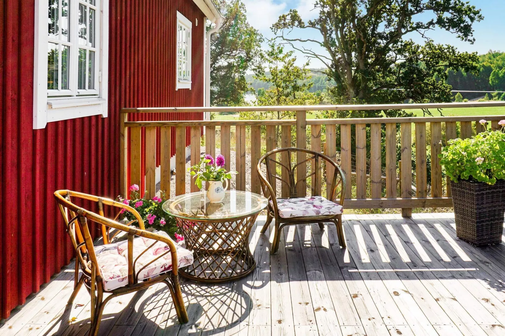 2 persoons vakantie huis in GAMLEBY-Buitenlucht