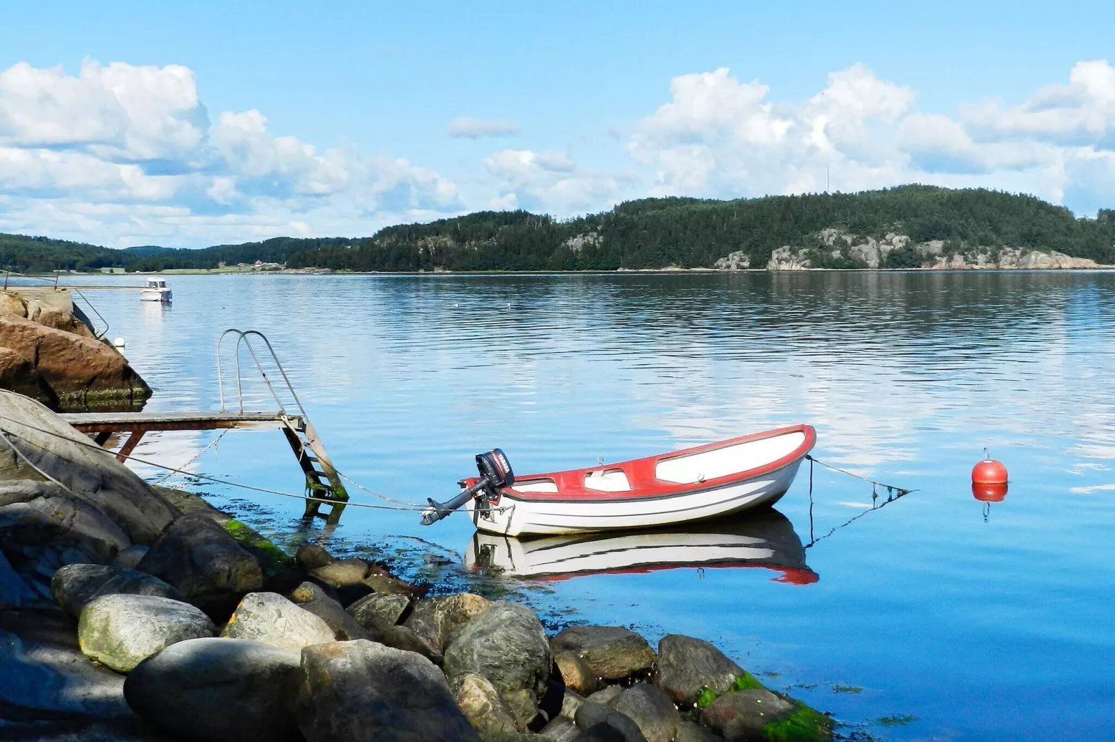 2 persoons vakantie huis in BRASTAD-Waterzicht