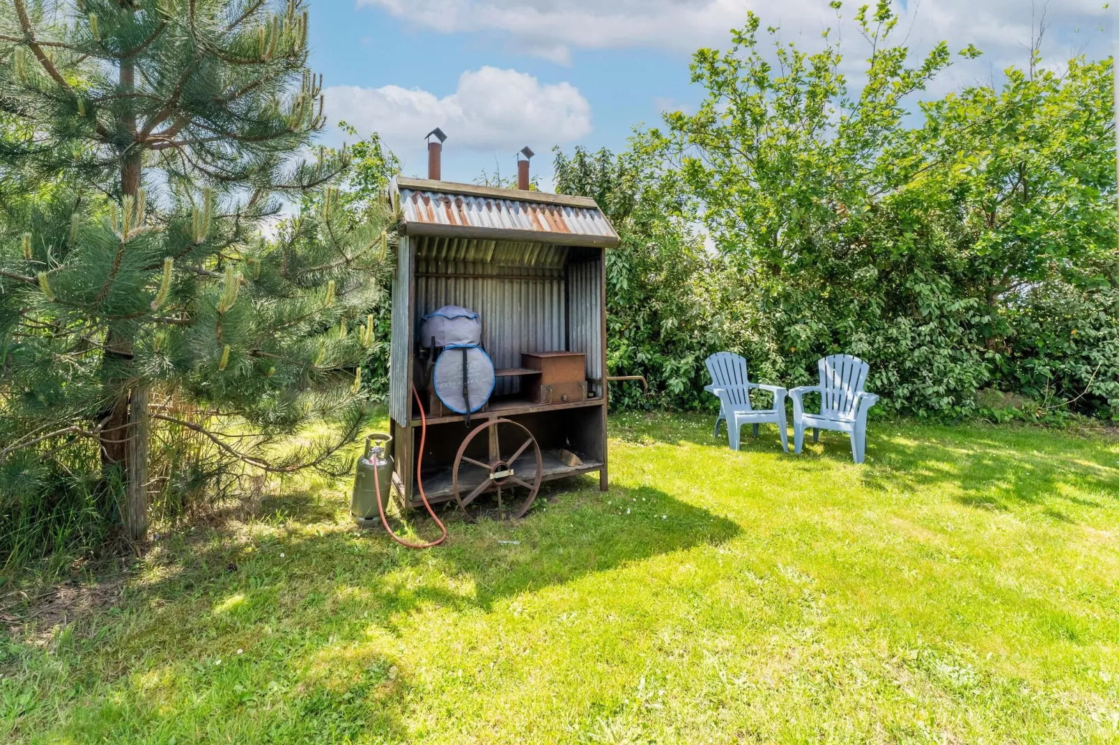 Duynpark Het Zwanenwater Wood Lodge Callantsoog 8-Tuinen zomer