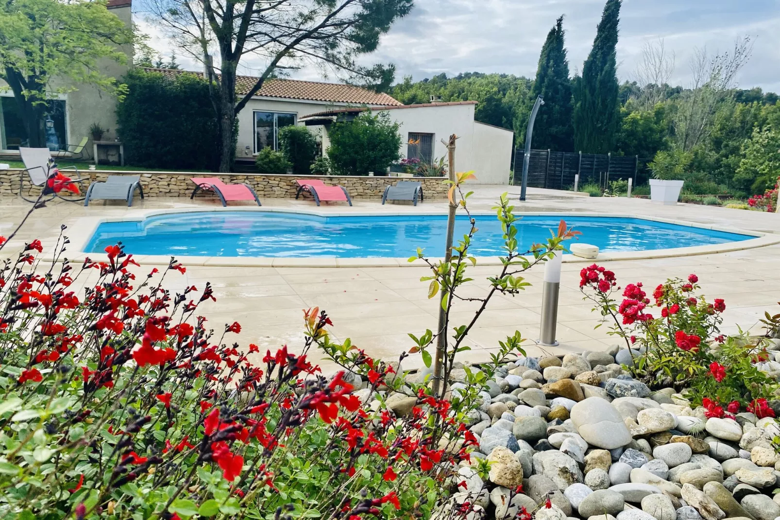 Villa Lézignan-Zwembad