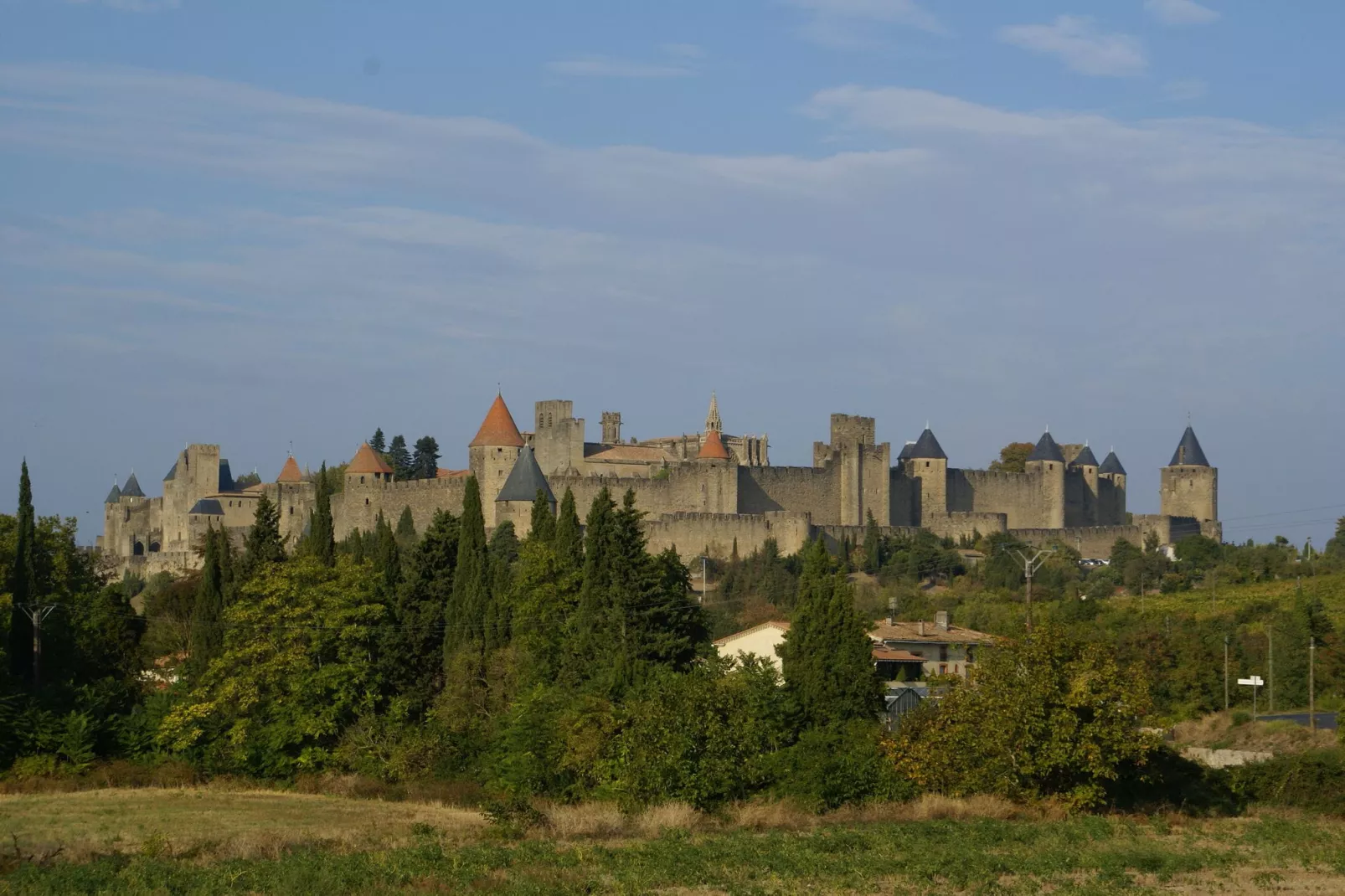 Montbrun-des-Corbières-Gebieden zomer 20km