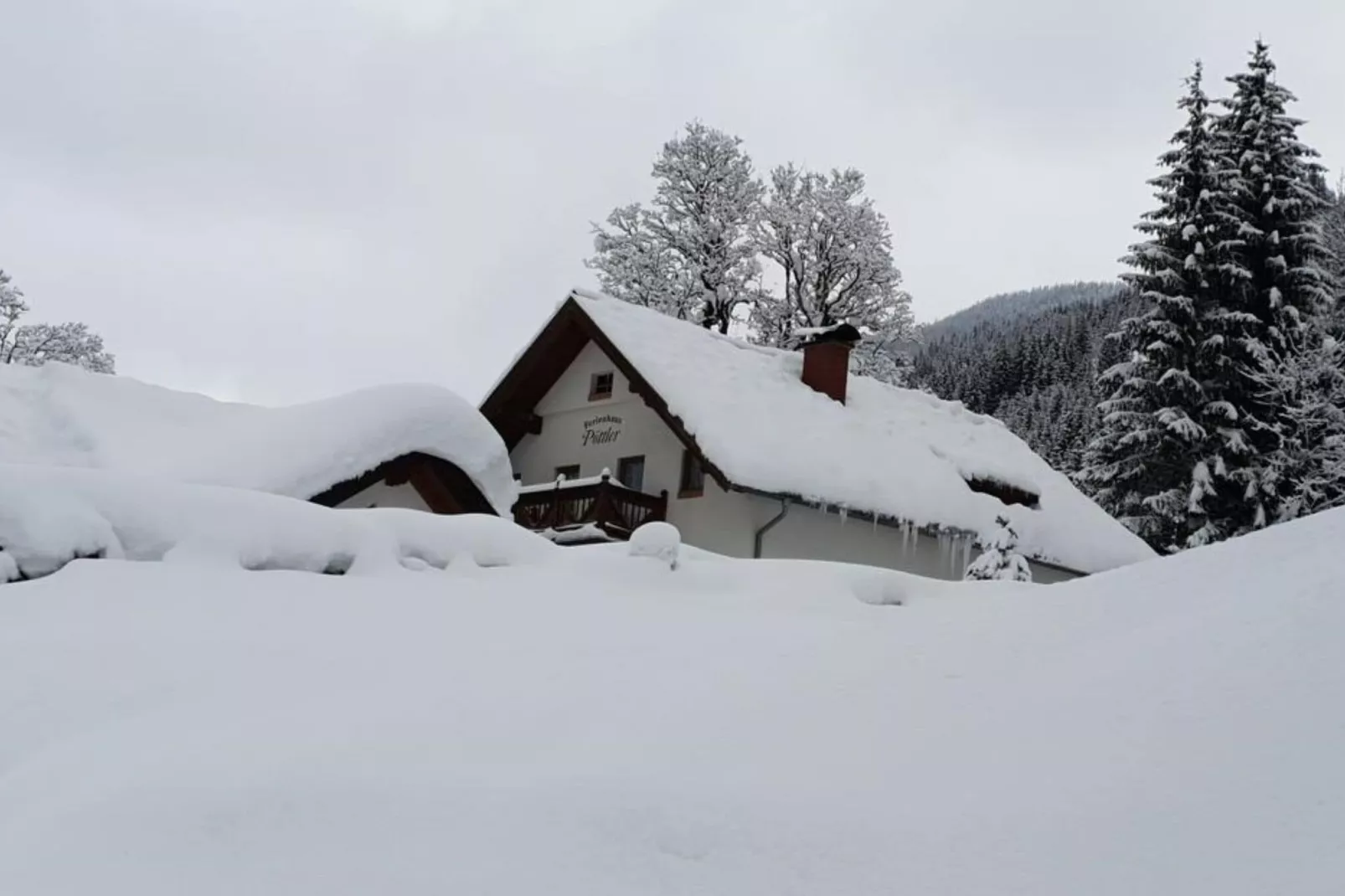 Ferienhaus Pöttler-Exterieur winter