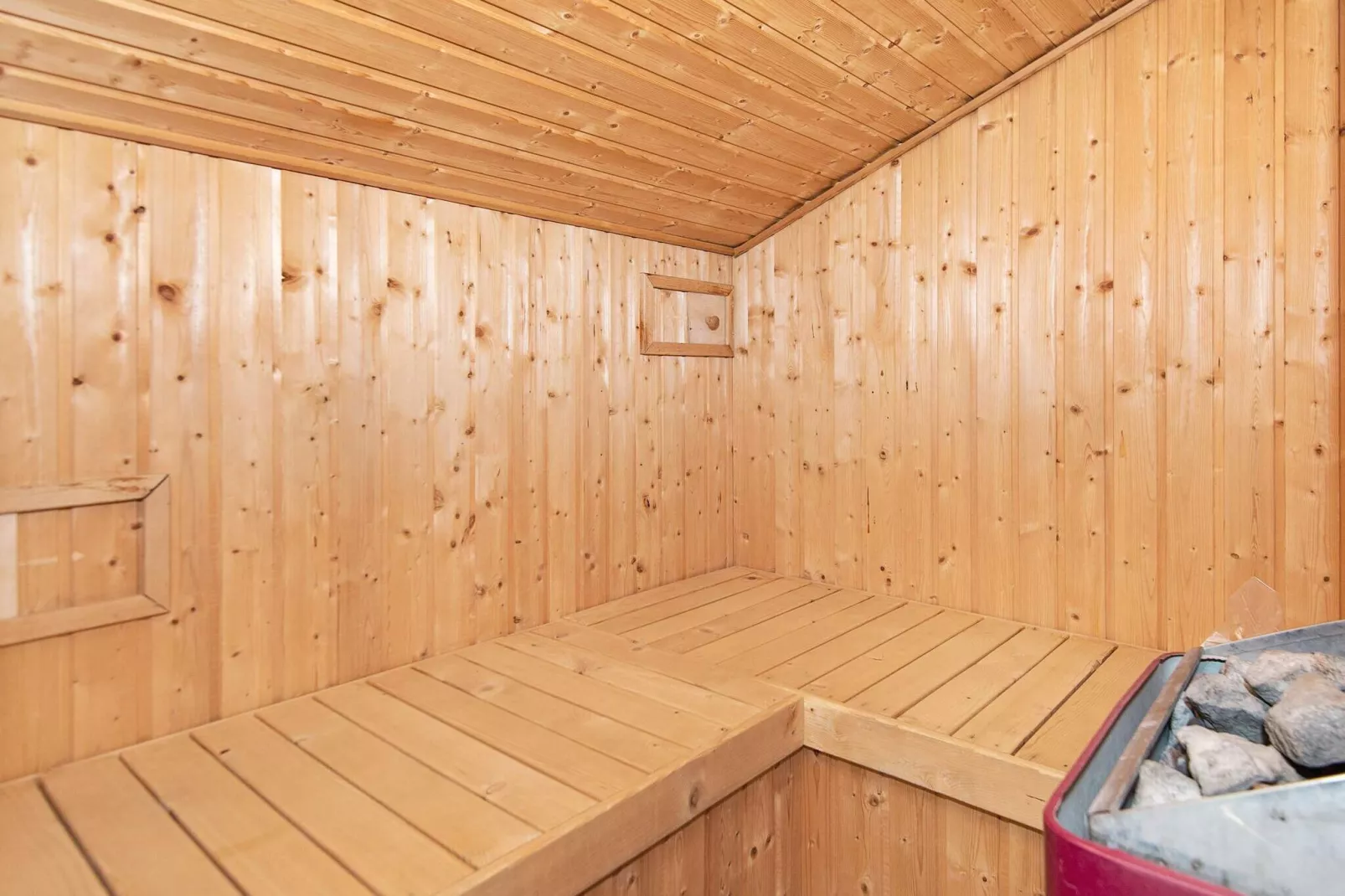 7 persoons vakantie huis in Sjølund-Sauna