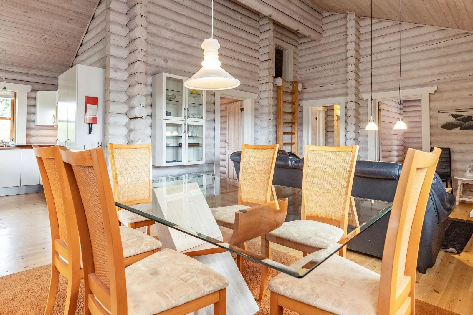 Modern vakantiehuis in Frørup met bubbelbad-Binnen