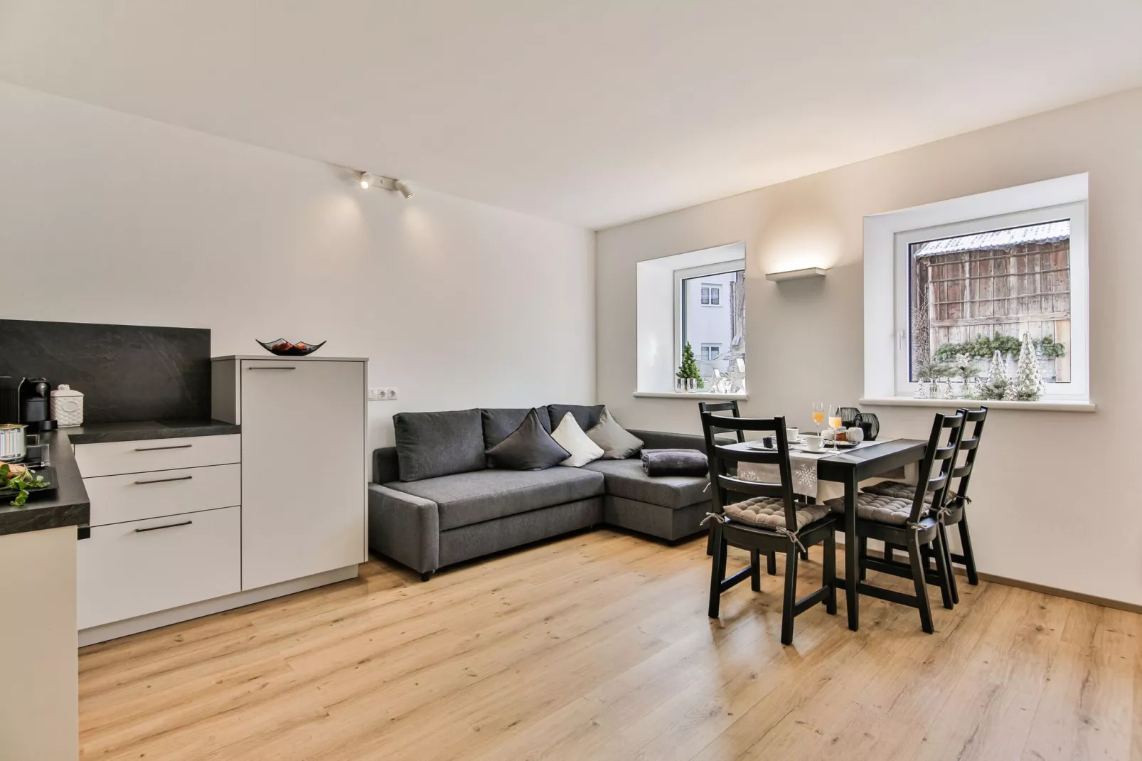 Kratzer Apartment Inzing 2-Woonkamer