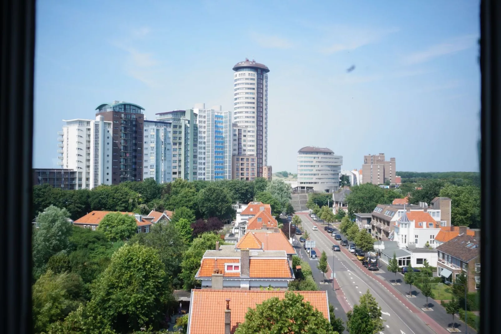 Watertoren Vlissingen 16 pax-Uitzicht zomer