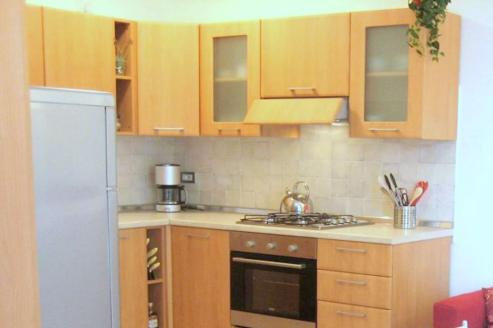 Stijlvol appartement in Lazise met privétuin-Keuken