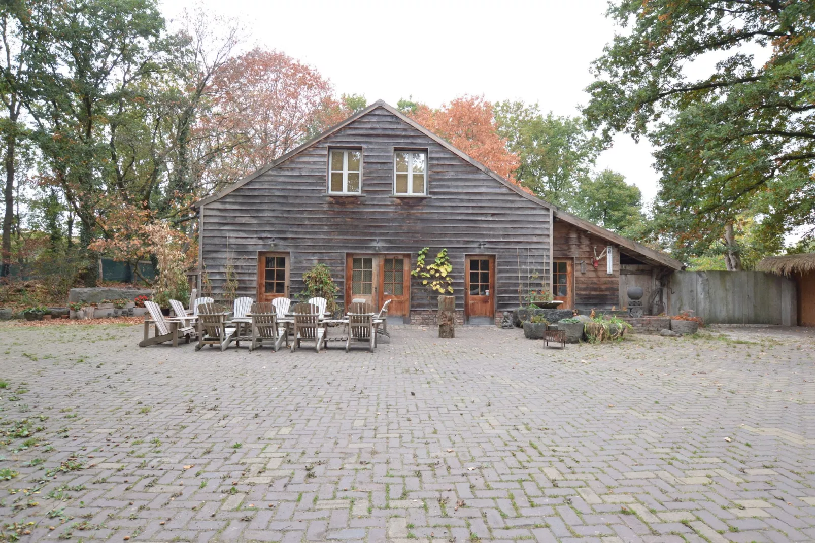 Lodge Maasduinen-Buitenkant zomer