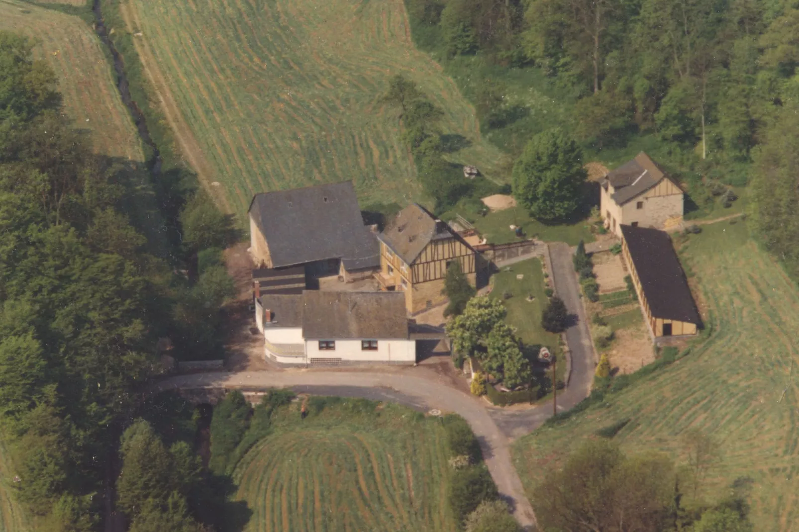 Kaifenheimer Mühle 1-Gebieden zomer 1km