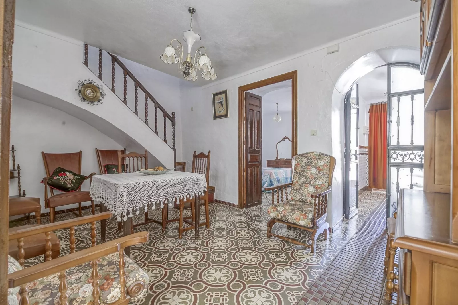 CASA DE PUEBLO ANDALUZA SIERRA SEVILLA-Woonkamer