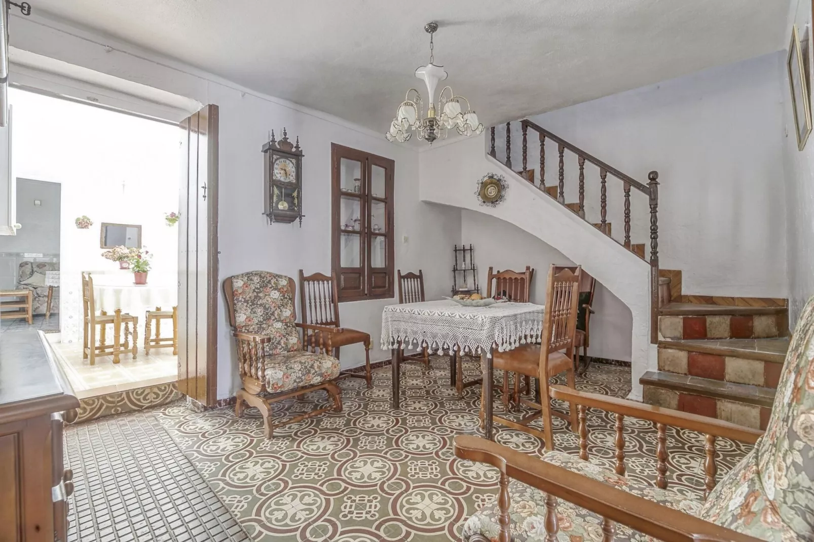 CASA DE PUEBLO ANDALUZA SIERRA SEVILLA-Woonkamer