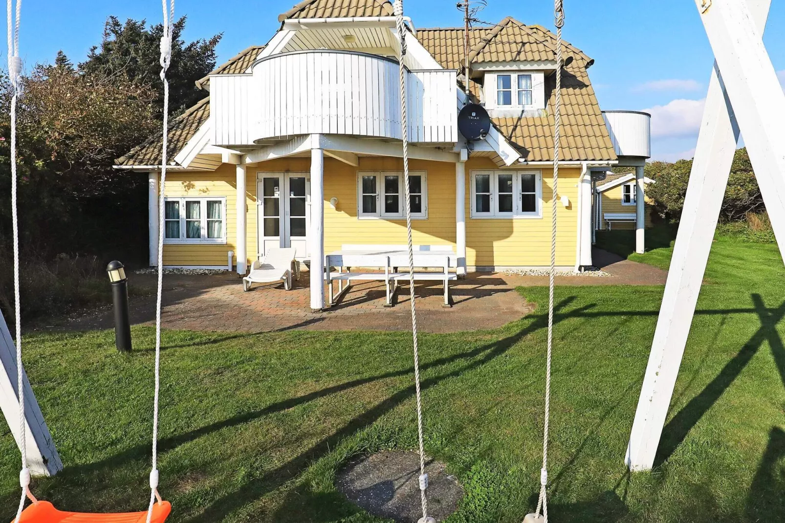 Prachtig vakantiehuis in Blåvand met een privézwembad-Uitzicht