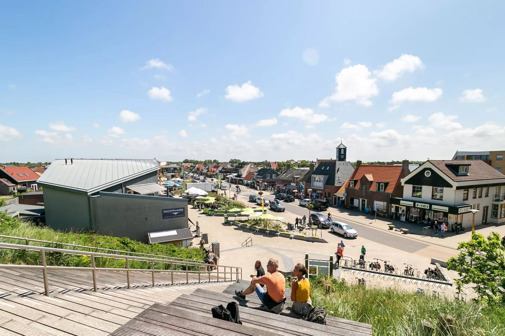 Duynpark Het Zwanenwater Juttershut-Gebieden zomer 1km