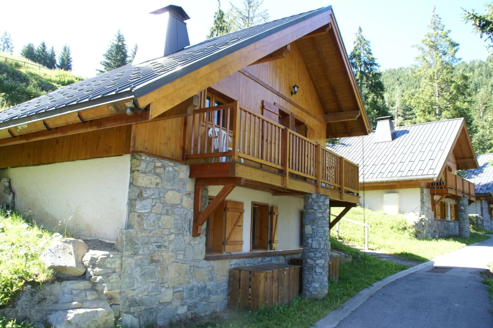 Chalet - Oz-en-Oisans-Buitenkant zomer