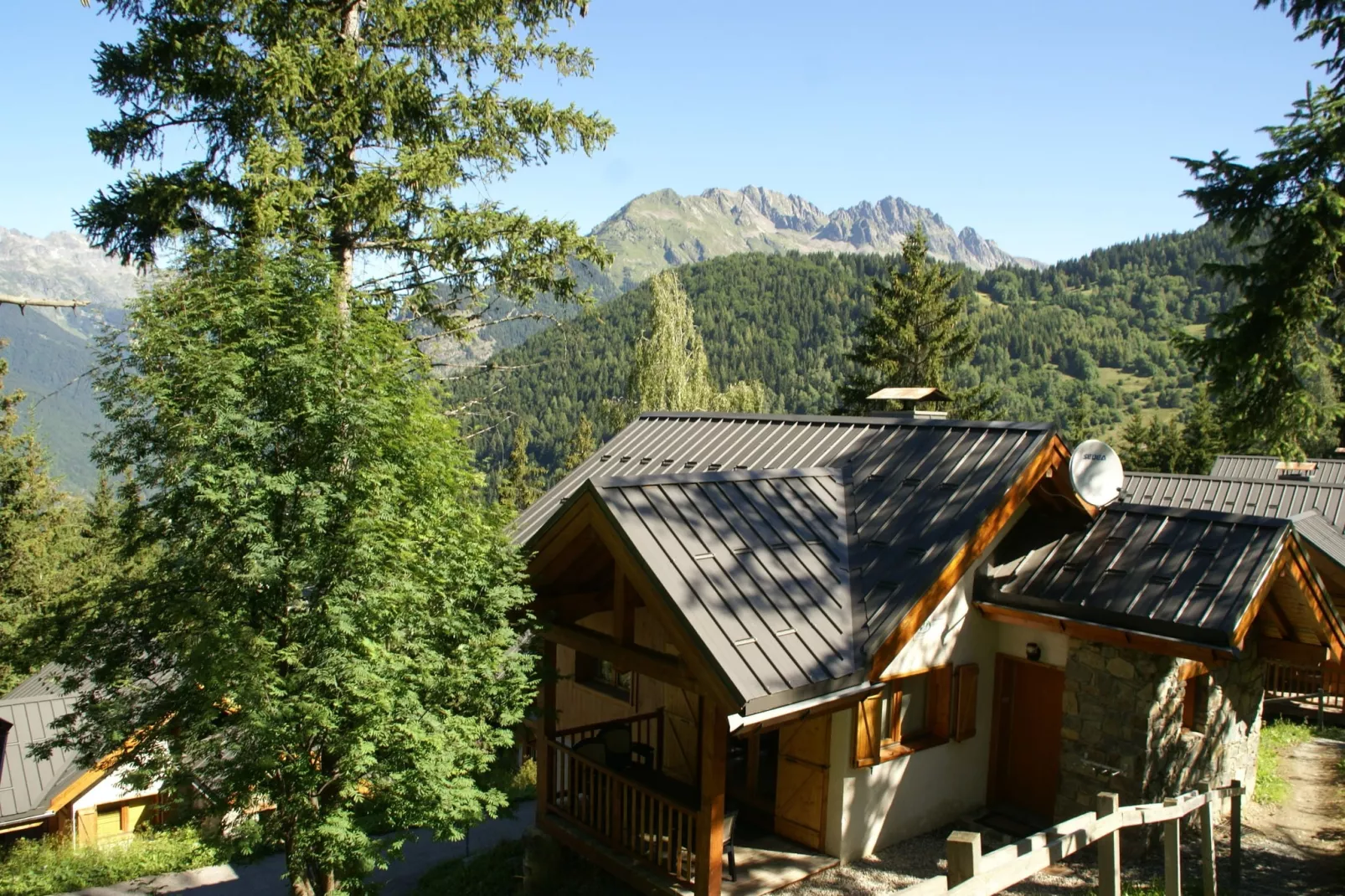 Chalet - Oz-en-Oisans-Gebieden zomer 1km