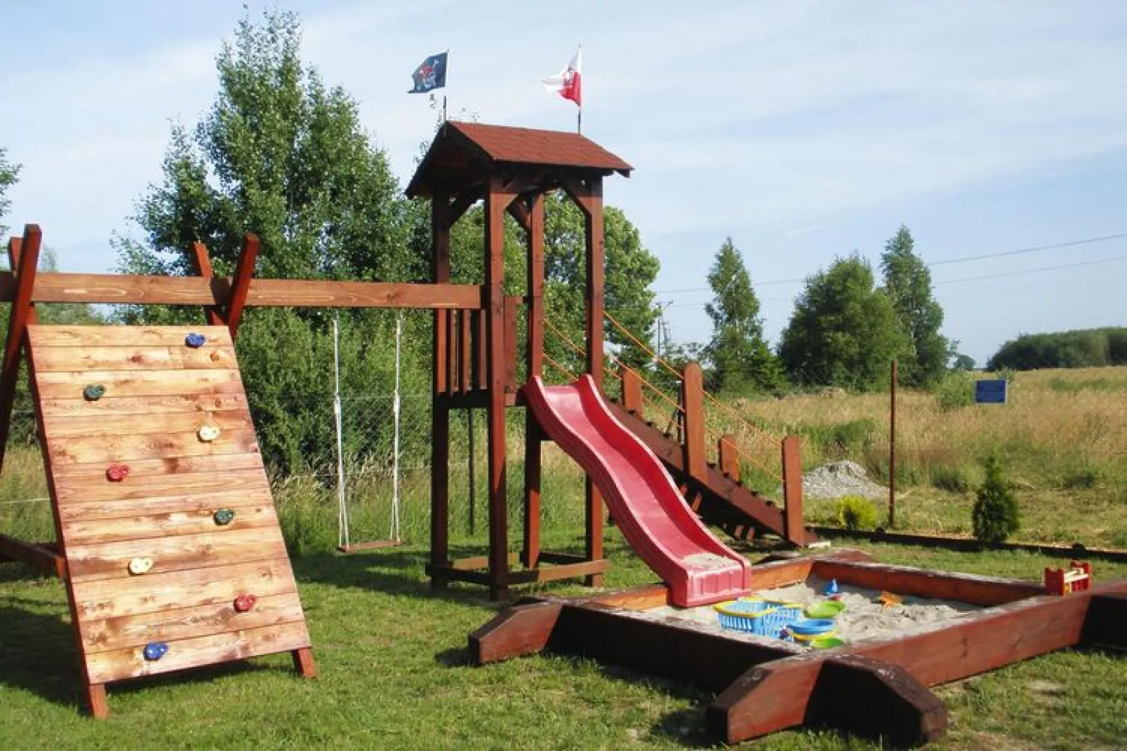 Domki wakacyjne Gleźnówko-Parkfaciliteiten