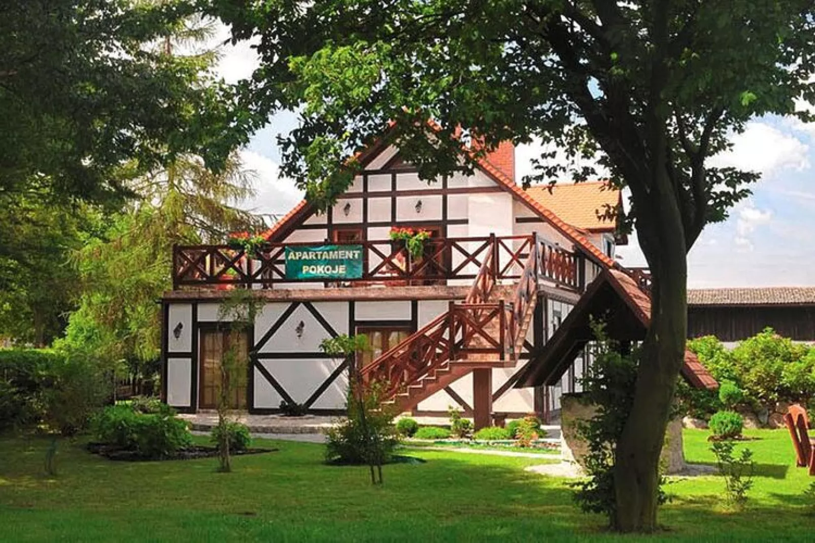 Apartament Darłowo-Buitenkant zomer