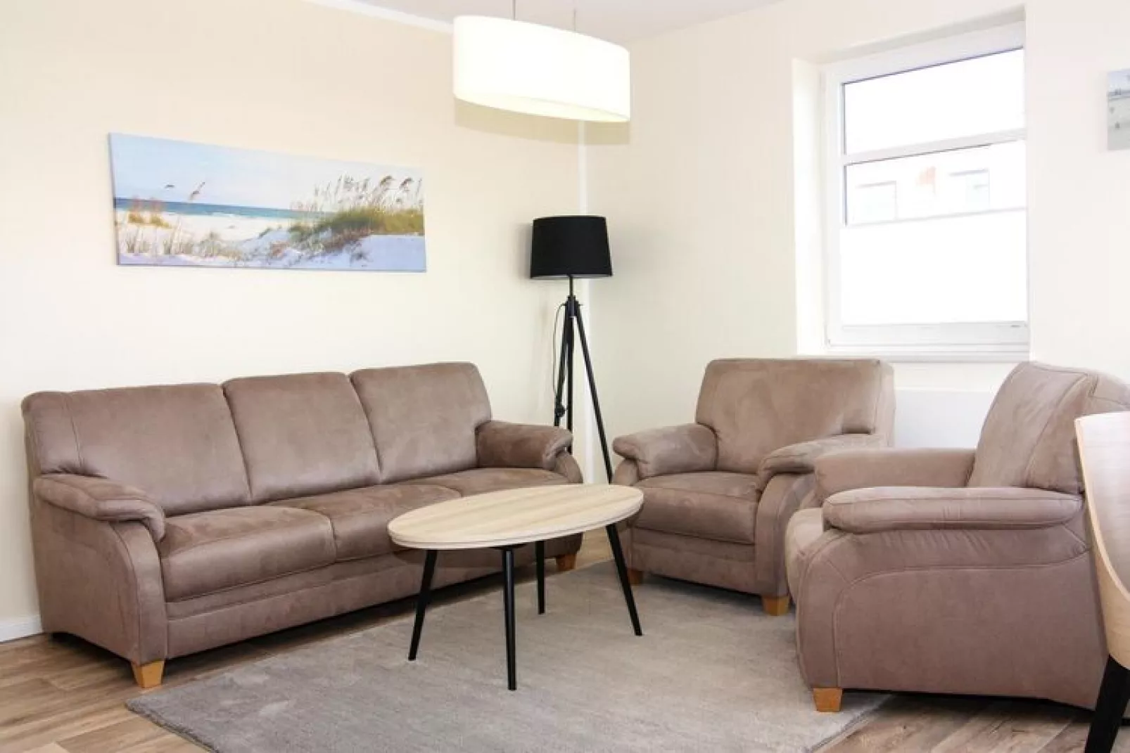 Wohnung A 3 3 Personen-Woonkamer