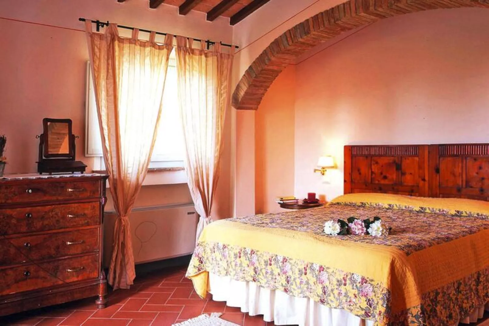 Ferienanlage Borgo della Meliana Gambassi Terme Typ House-Slaapkamer