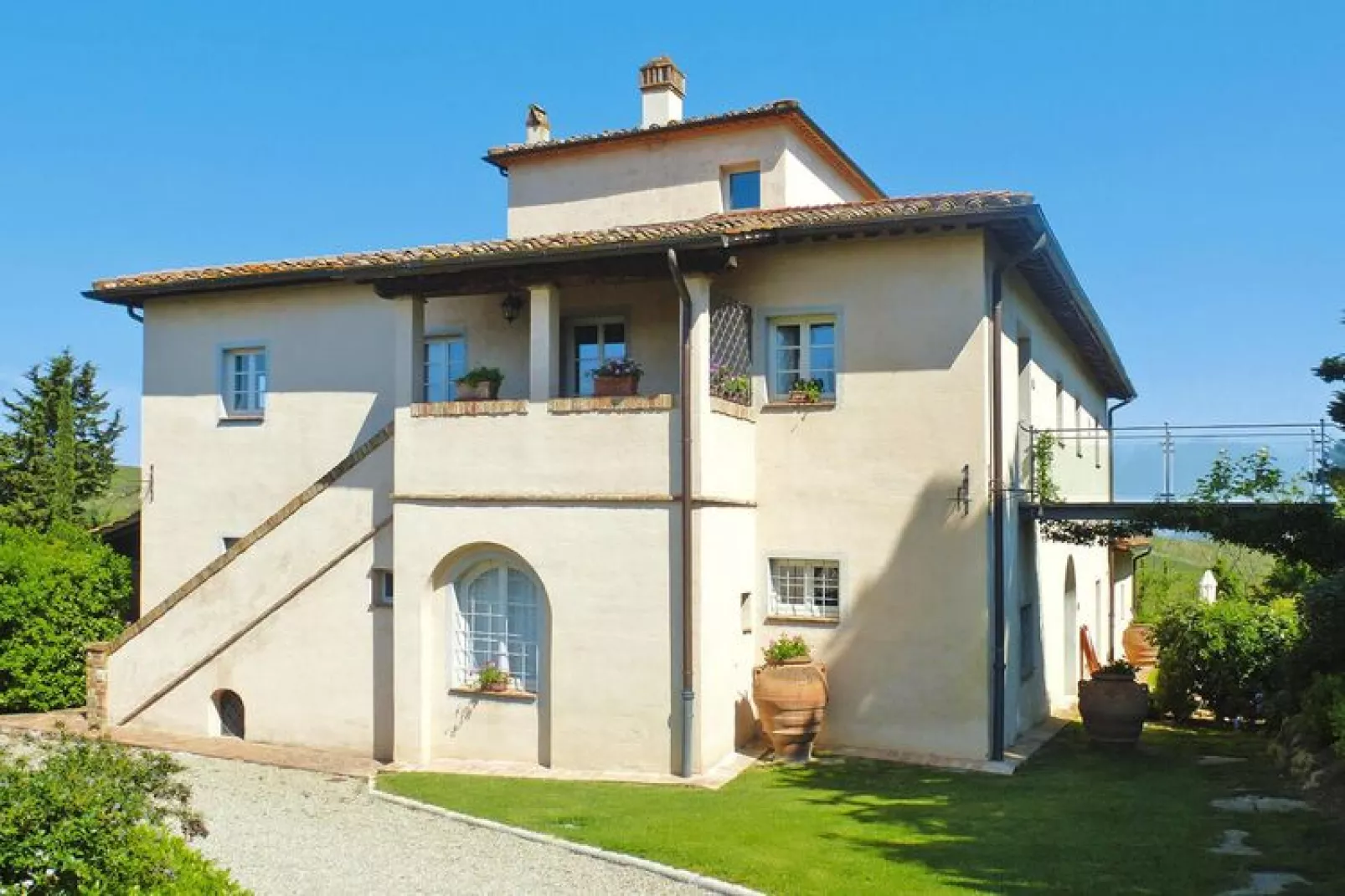 Ferienanlage Borgo della Meliana Gambassi Terme Typ Cottage-Buitenkant zomer