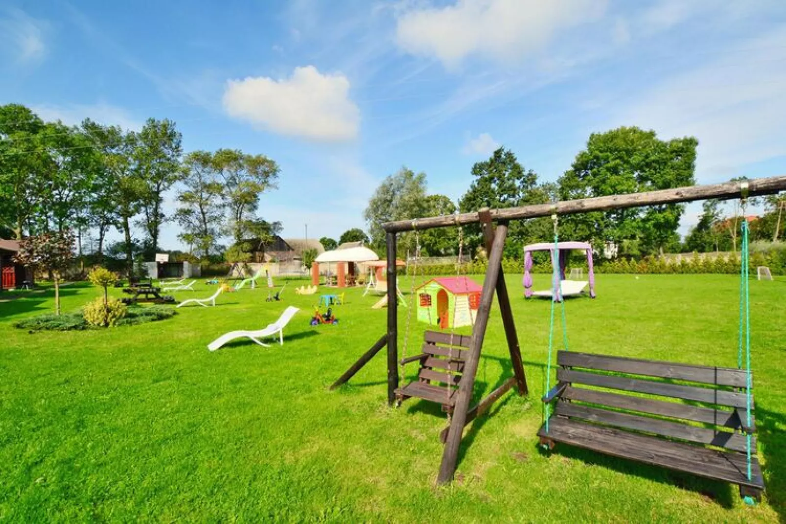 Domek piętrowy TYP B Łącko-Tuinen zomer