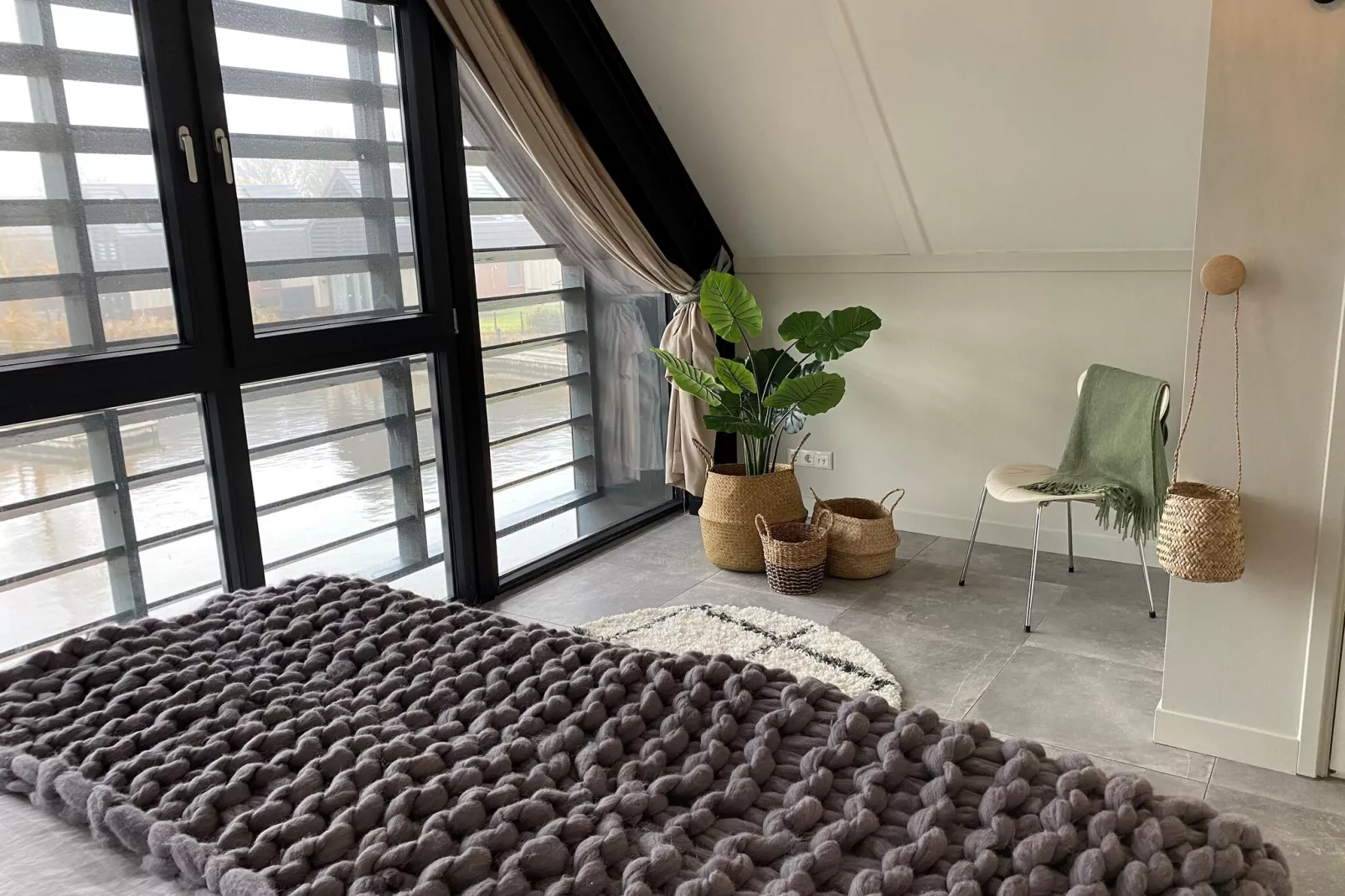 Watervilla Njoggen-Slaapkamer
