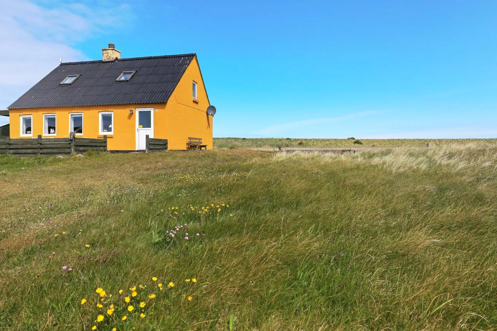 Sfeervolle vakantiewoning in Harboøre met sauna-Buitenlucht