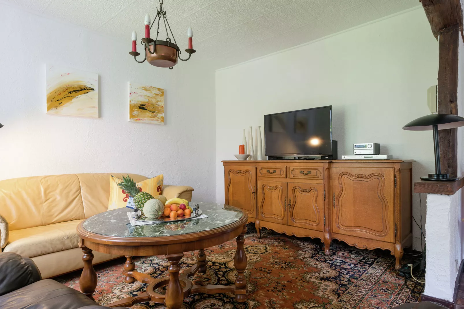 Ferme Bellevue-Woonkamer