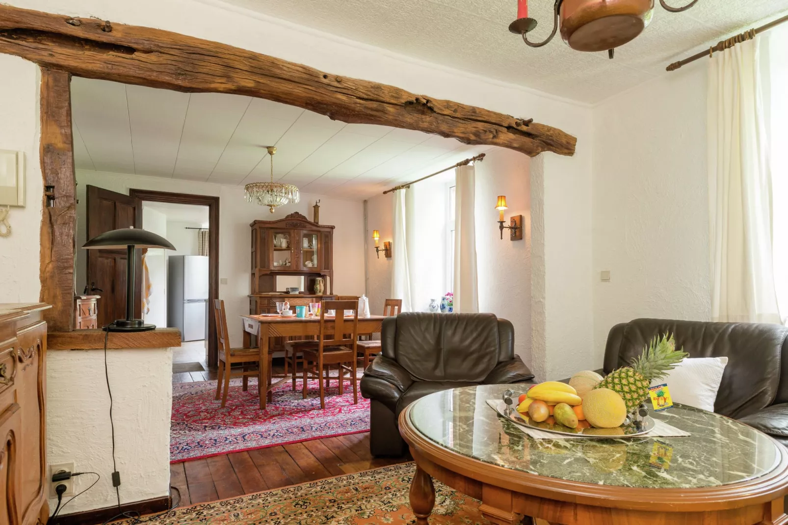 Ferme Bellevue-Woonkamer