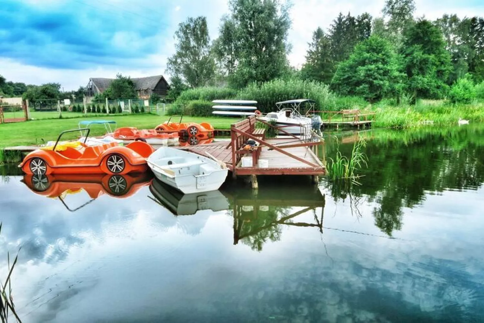 Domek holenderski Ostrowiec Sławieński-Waterzicht