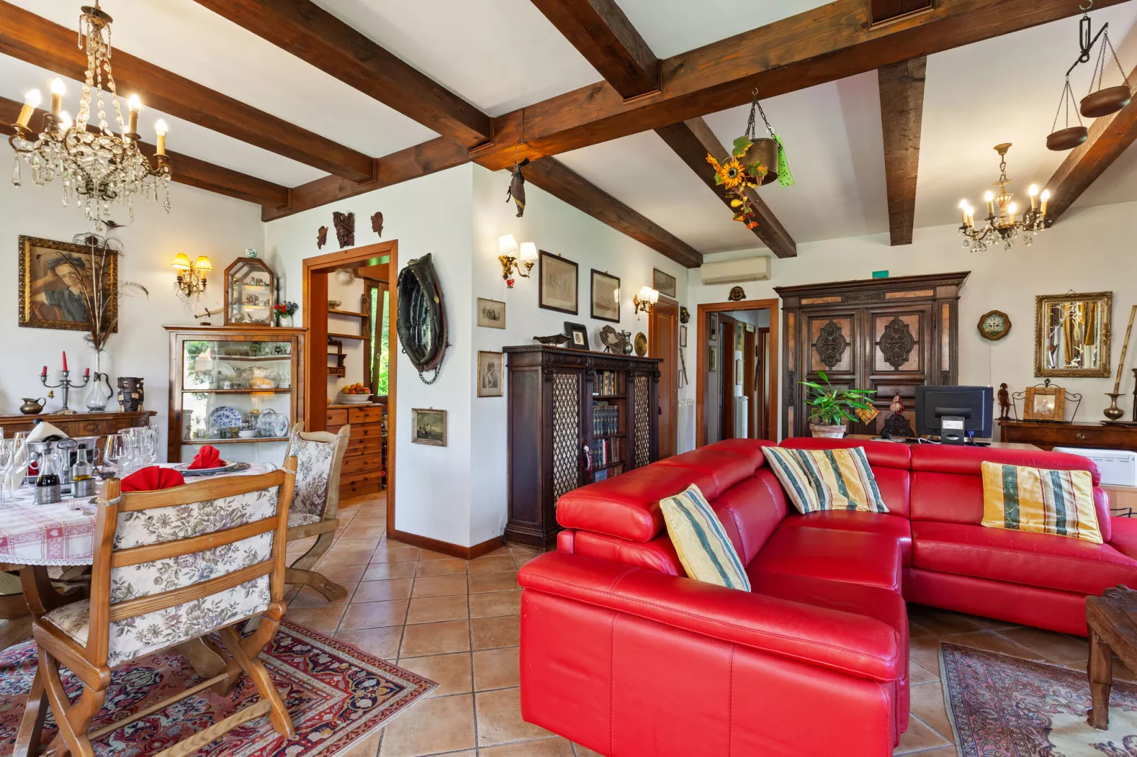 Villa Pratolina agli Alberoni - Woonkamer