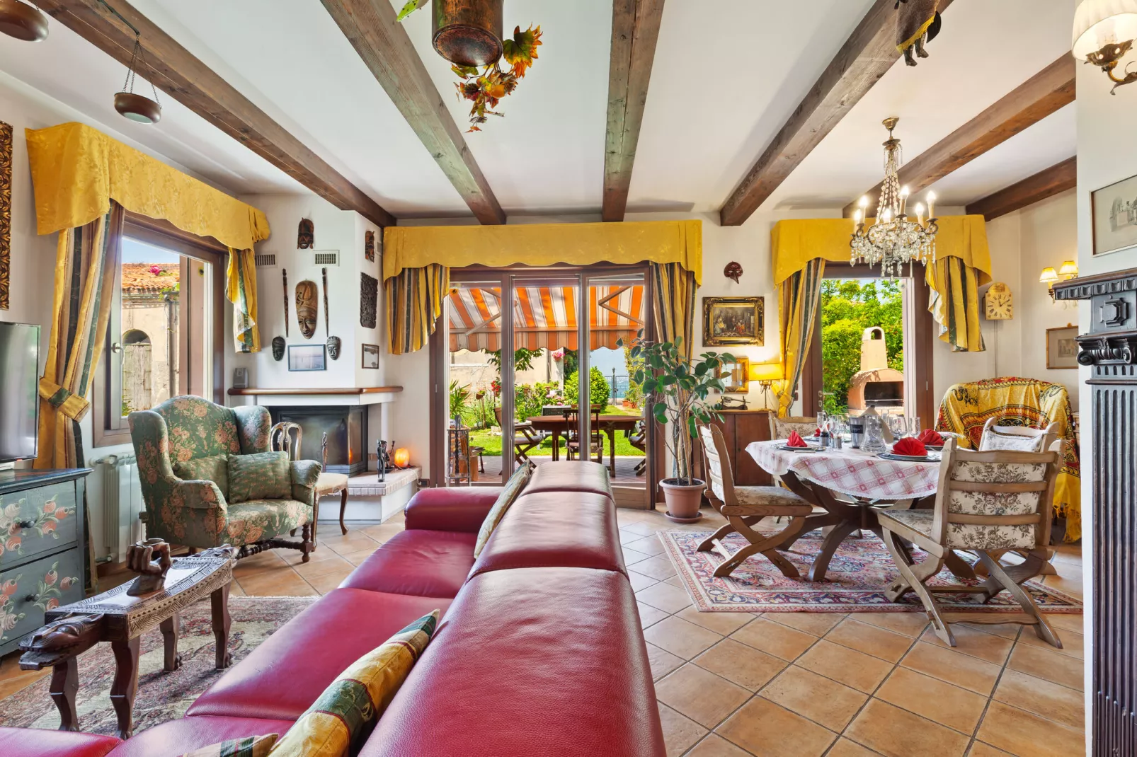 Villa Pratolina agli Alberoni - Woonkamer