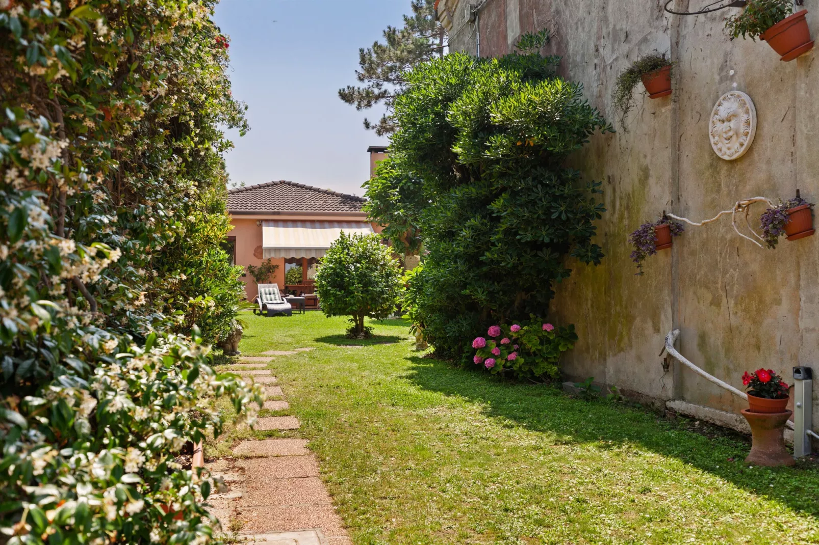 Villa Pratolina agli Alberoni - Tuinen zomer