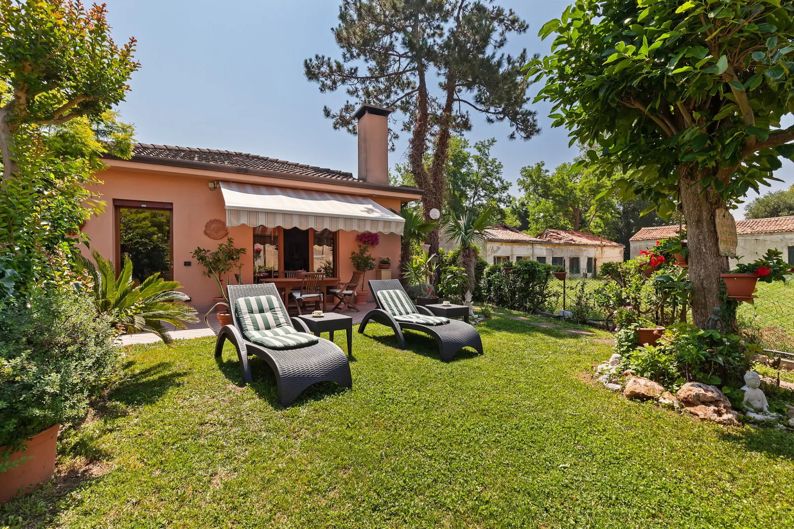 Villa Pratolina agli Alberoni - Tuinen zomer